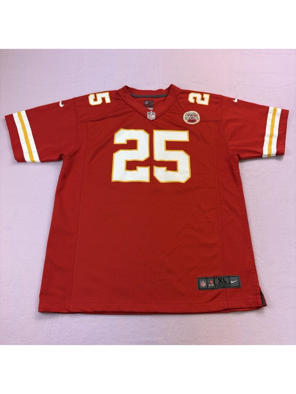 Kansas City Chiefs Jamaal Charles #25 NFL Football Jersey Youth Size XL Red